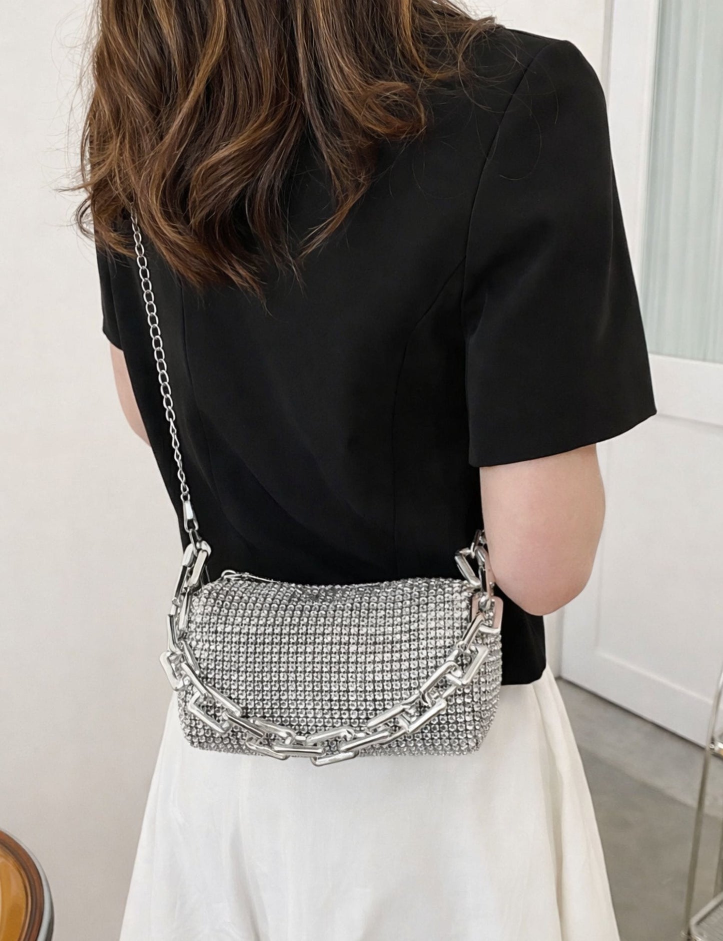 Sac à main brillant