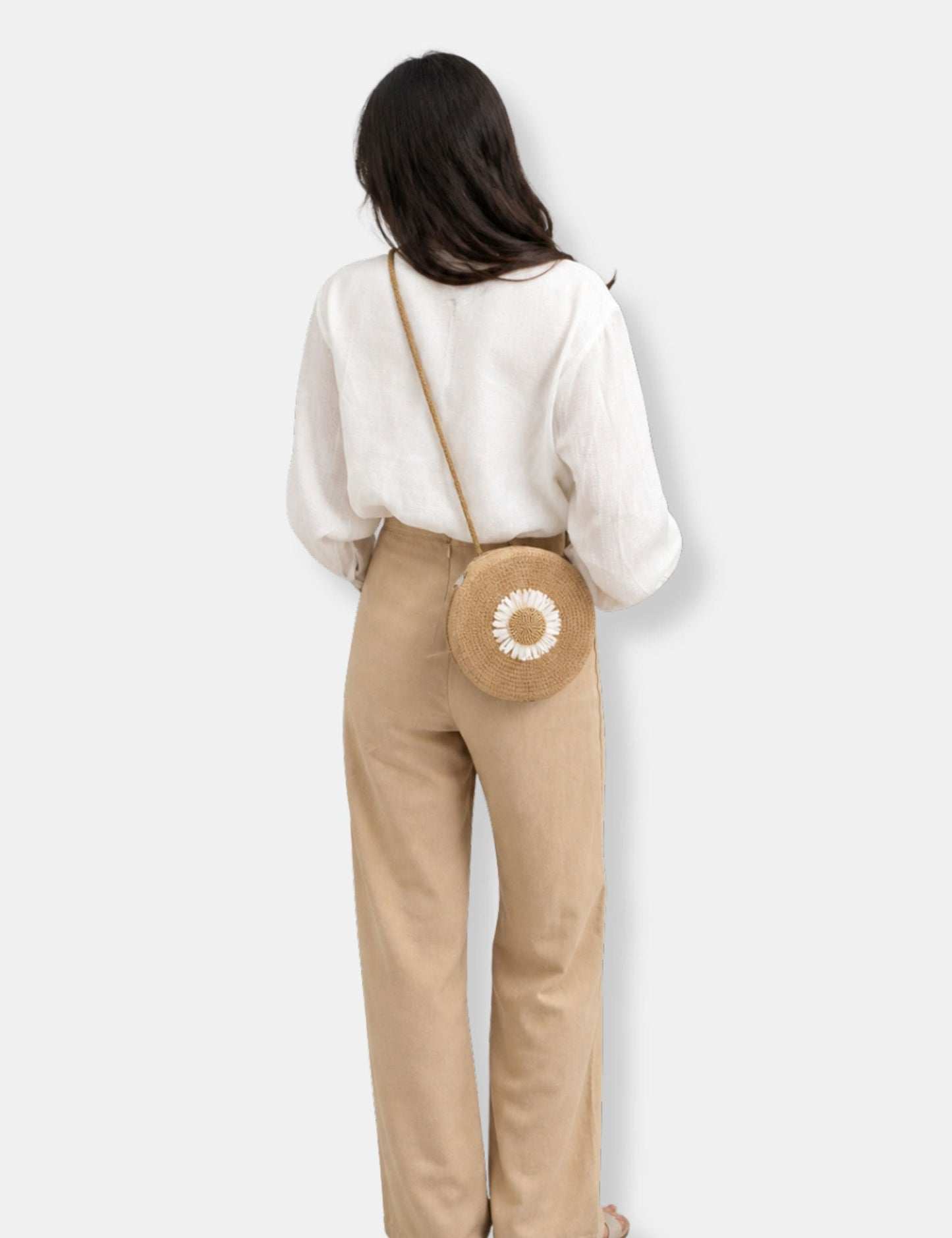Sac à main fleur