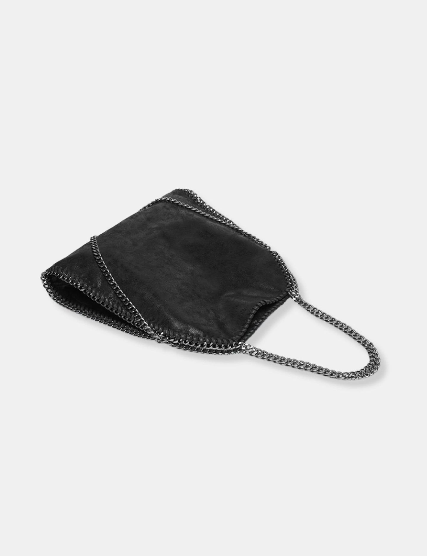 Sac à main noir en cuir