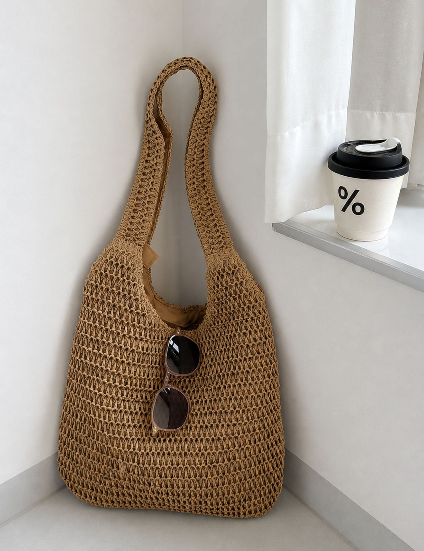Sac à main paille femme