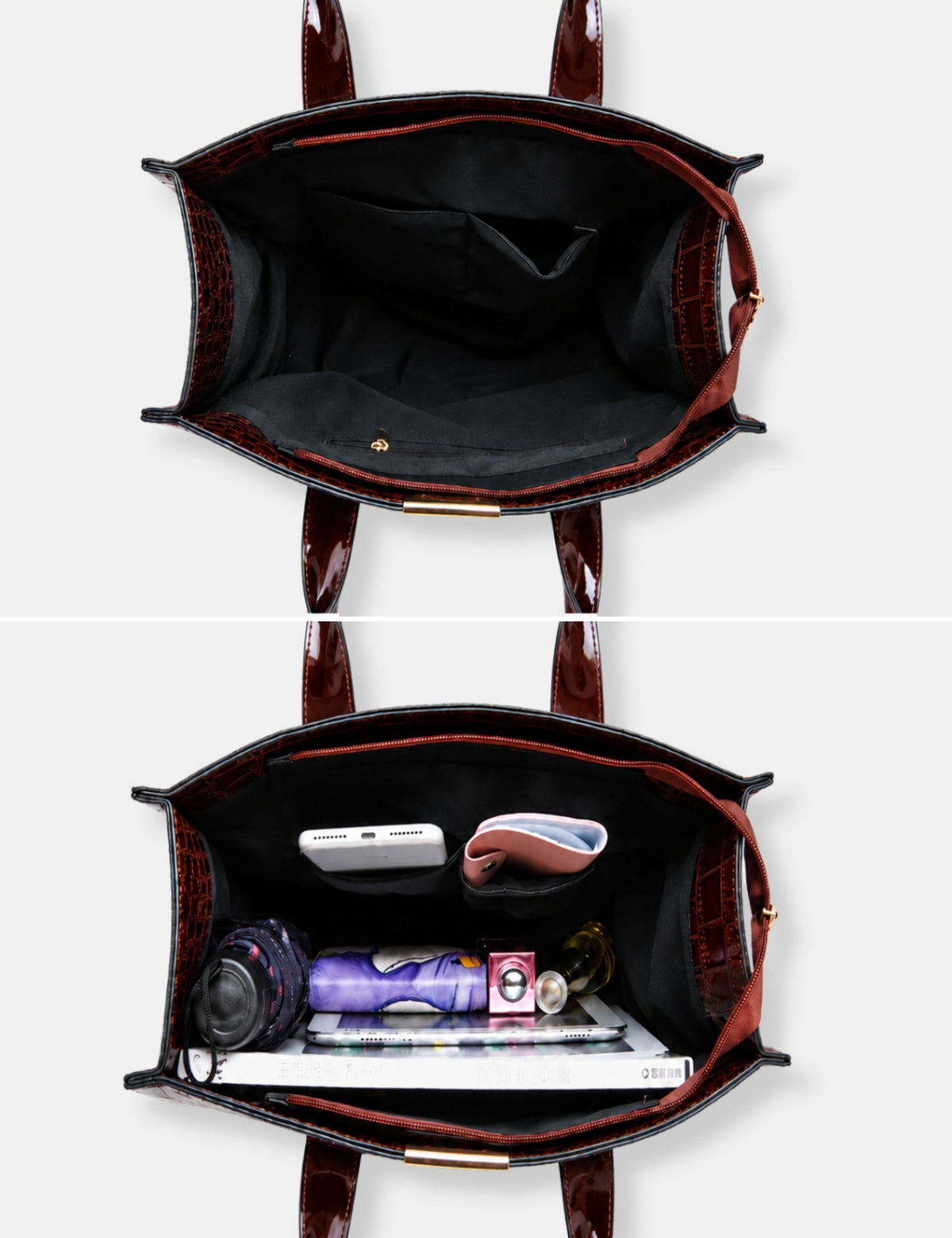 Sac à main vernis