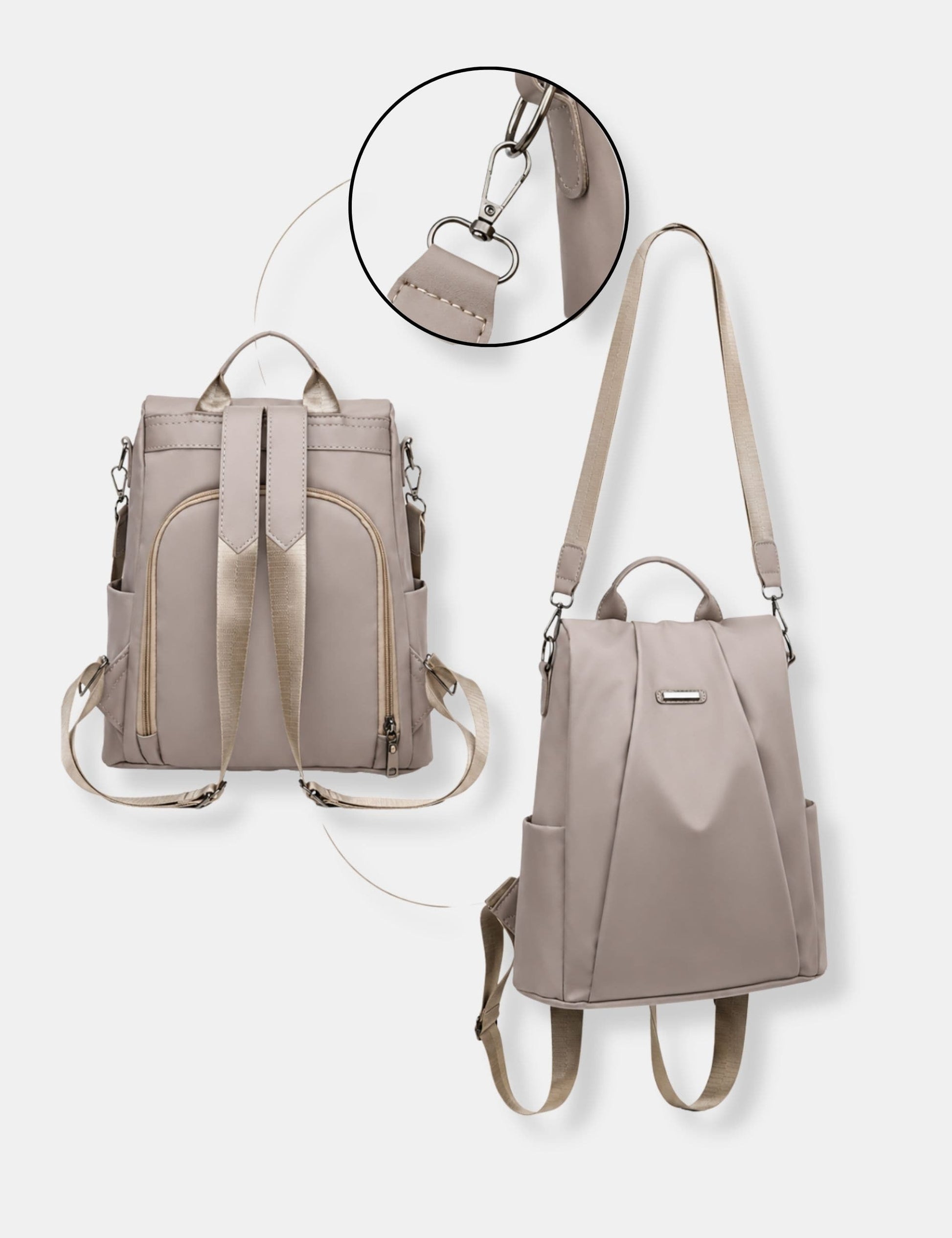 Dona — sac à main à dos en nylon
