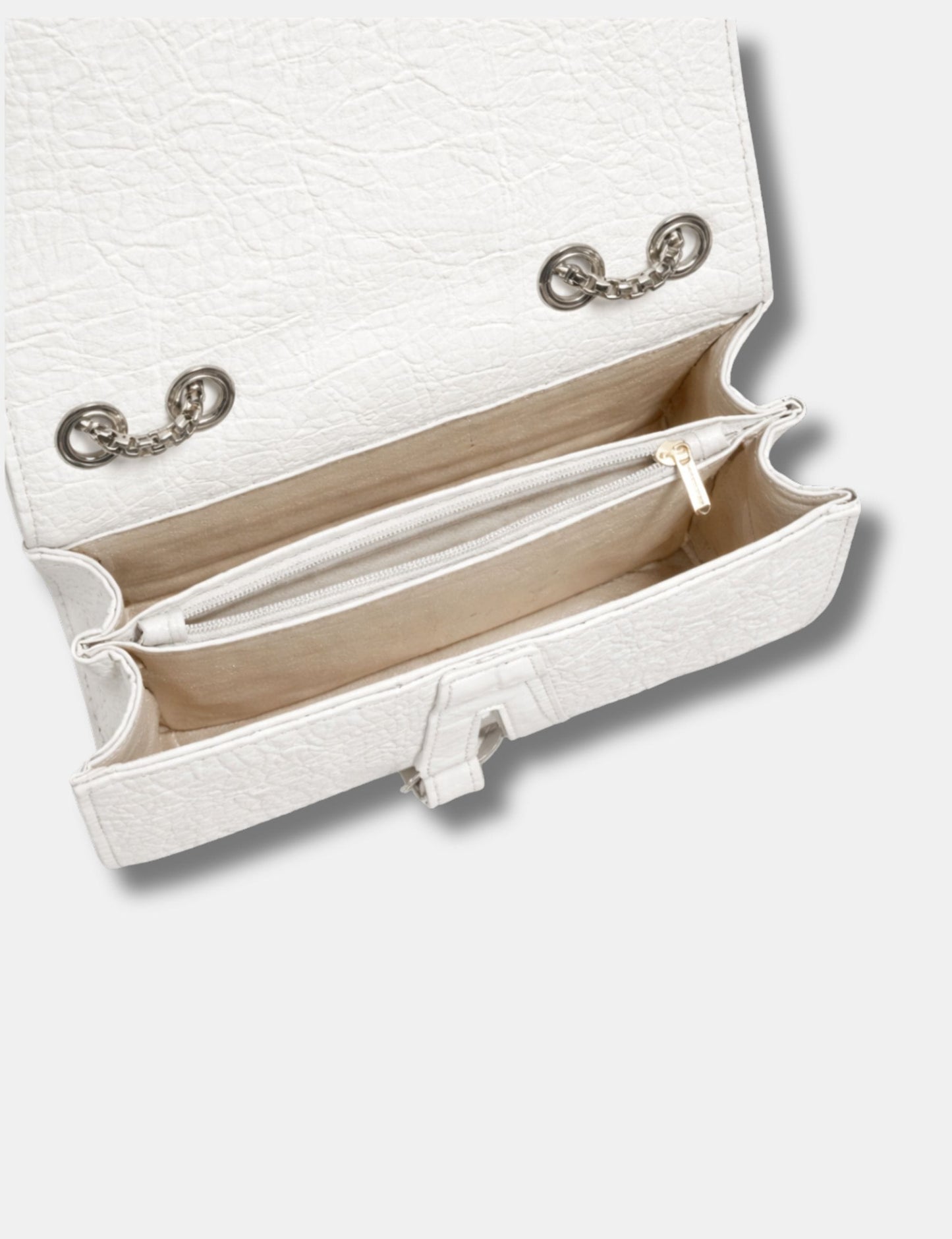 Petit sac à main blanc