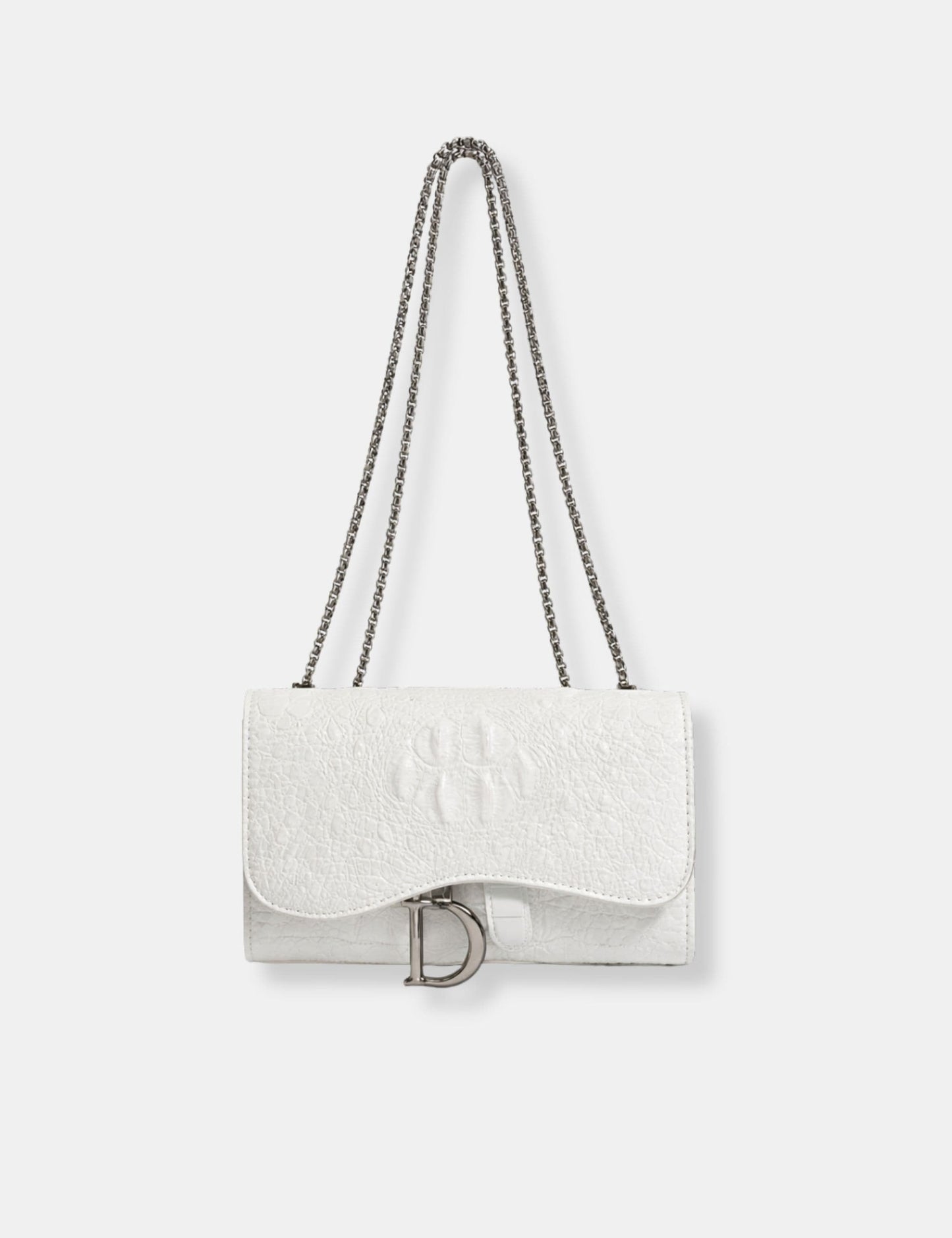 Petit sac à main blanc