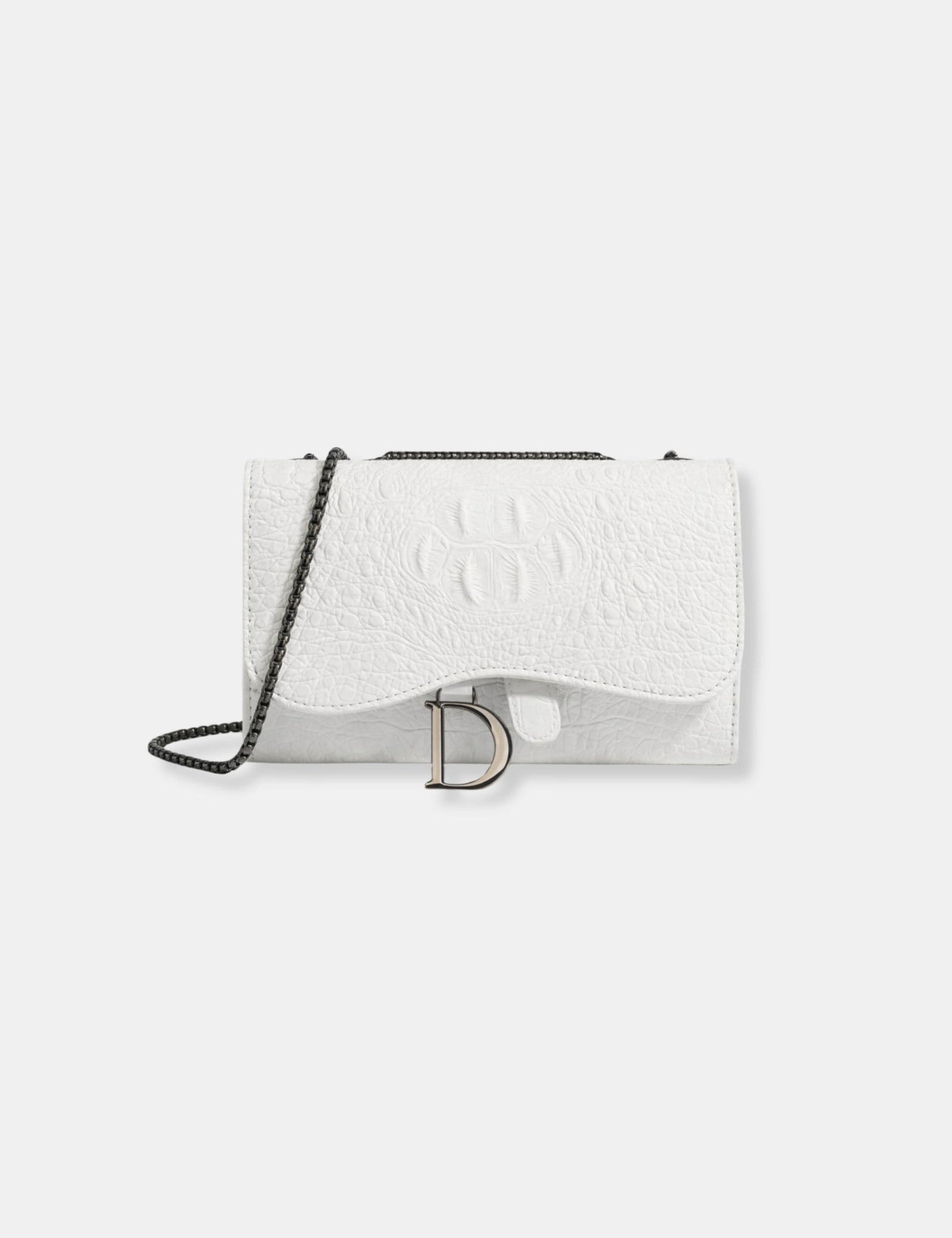 Petit sac à main blanc