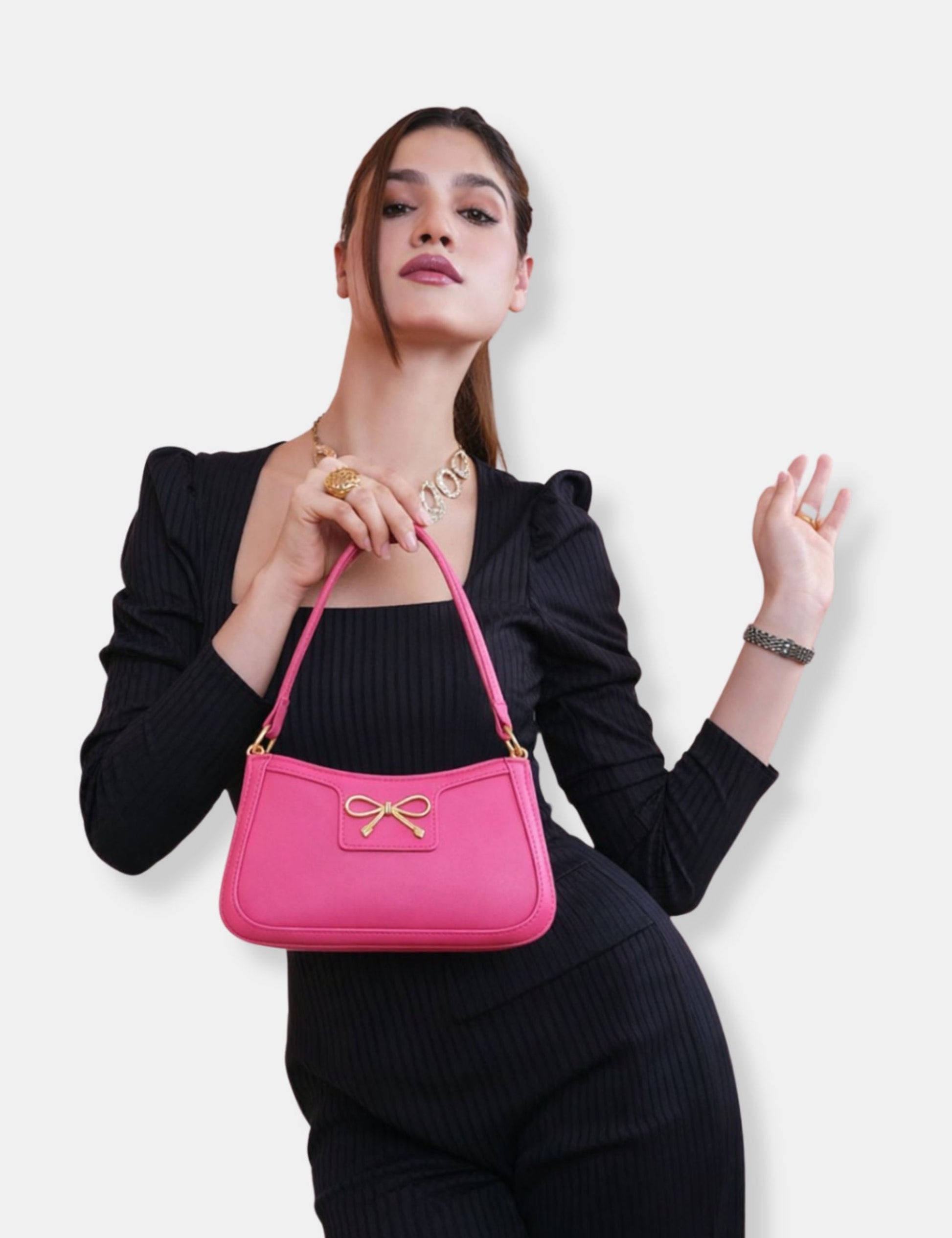 Petit sac à main en cuir
