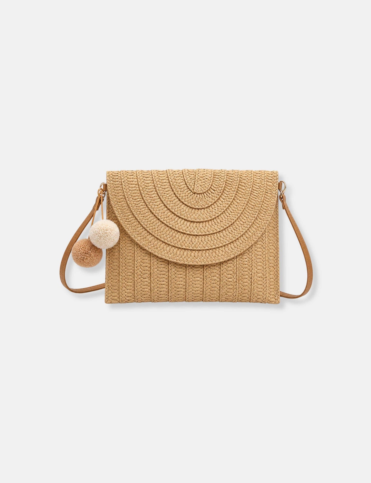 Petit sac à main en paille