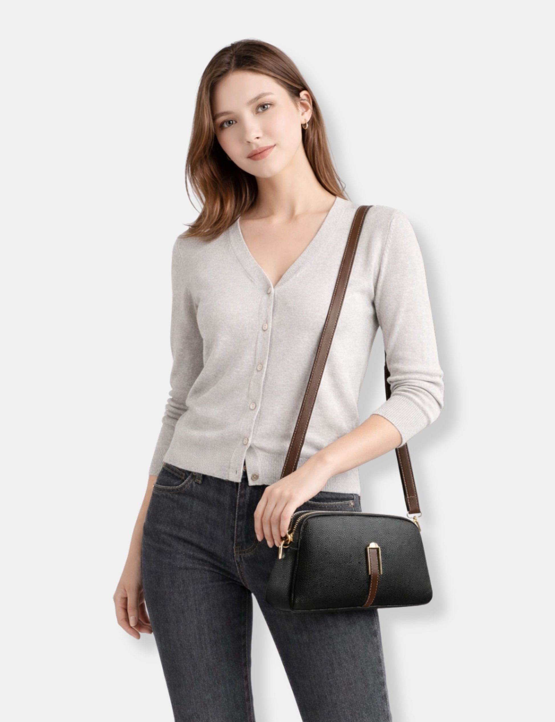 Petit sac à main femme noir