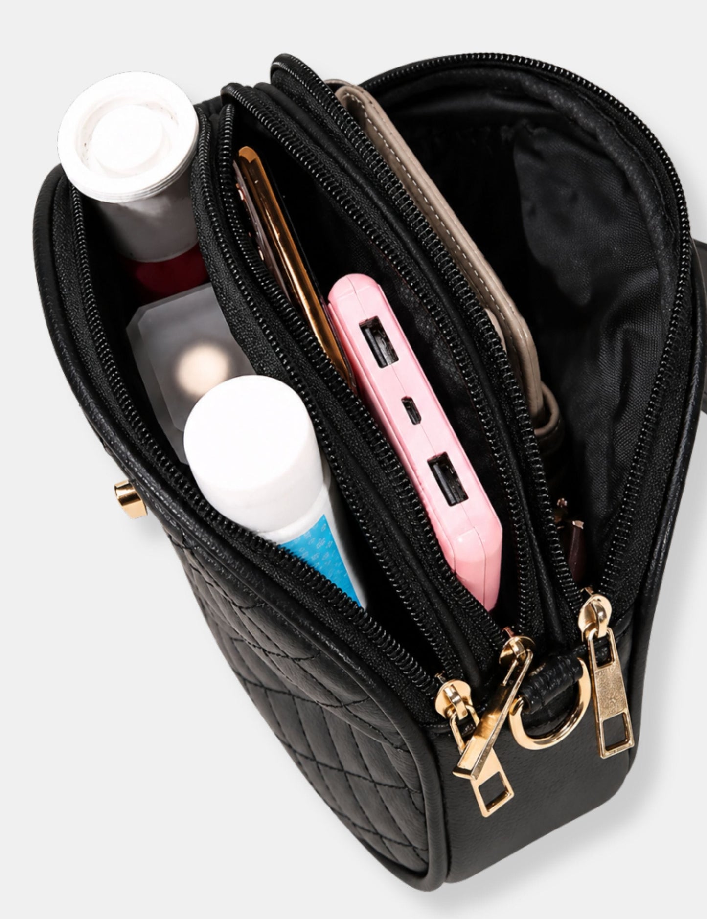 Sac à main bandoulière femme noir 