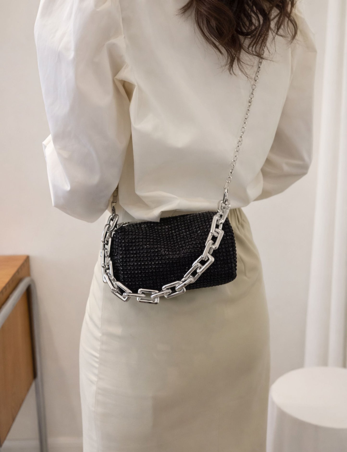 Sac à main brillant