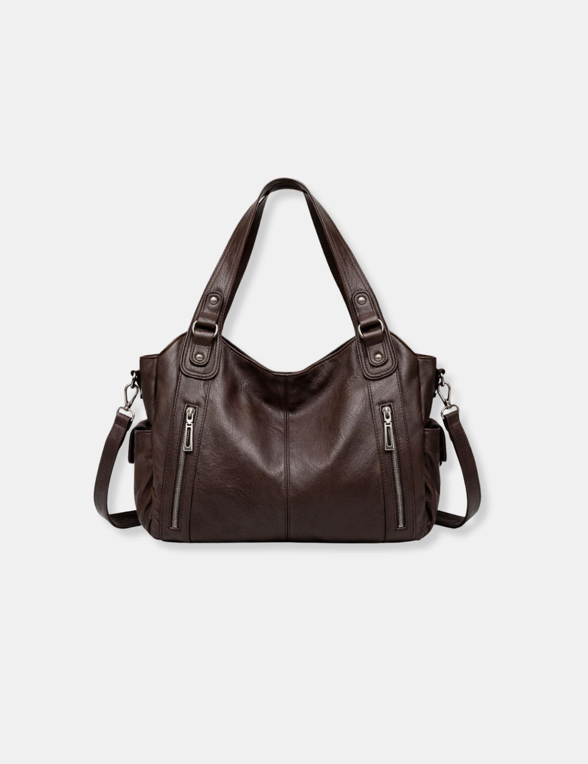 Sac à main cuir vintage