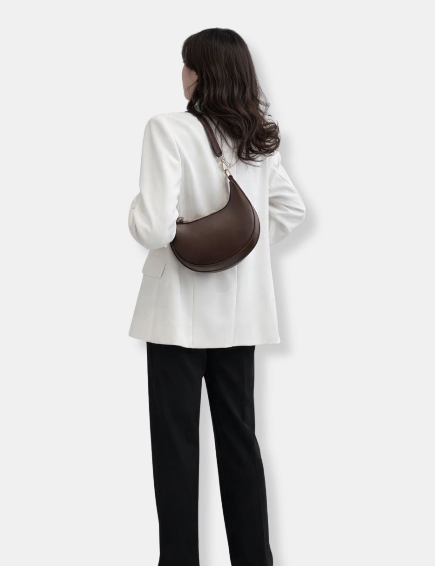 Sac à main demi lune