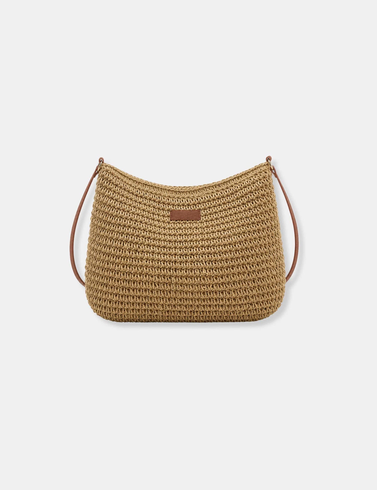 Sac à main en paille bandoulière