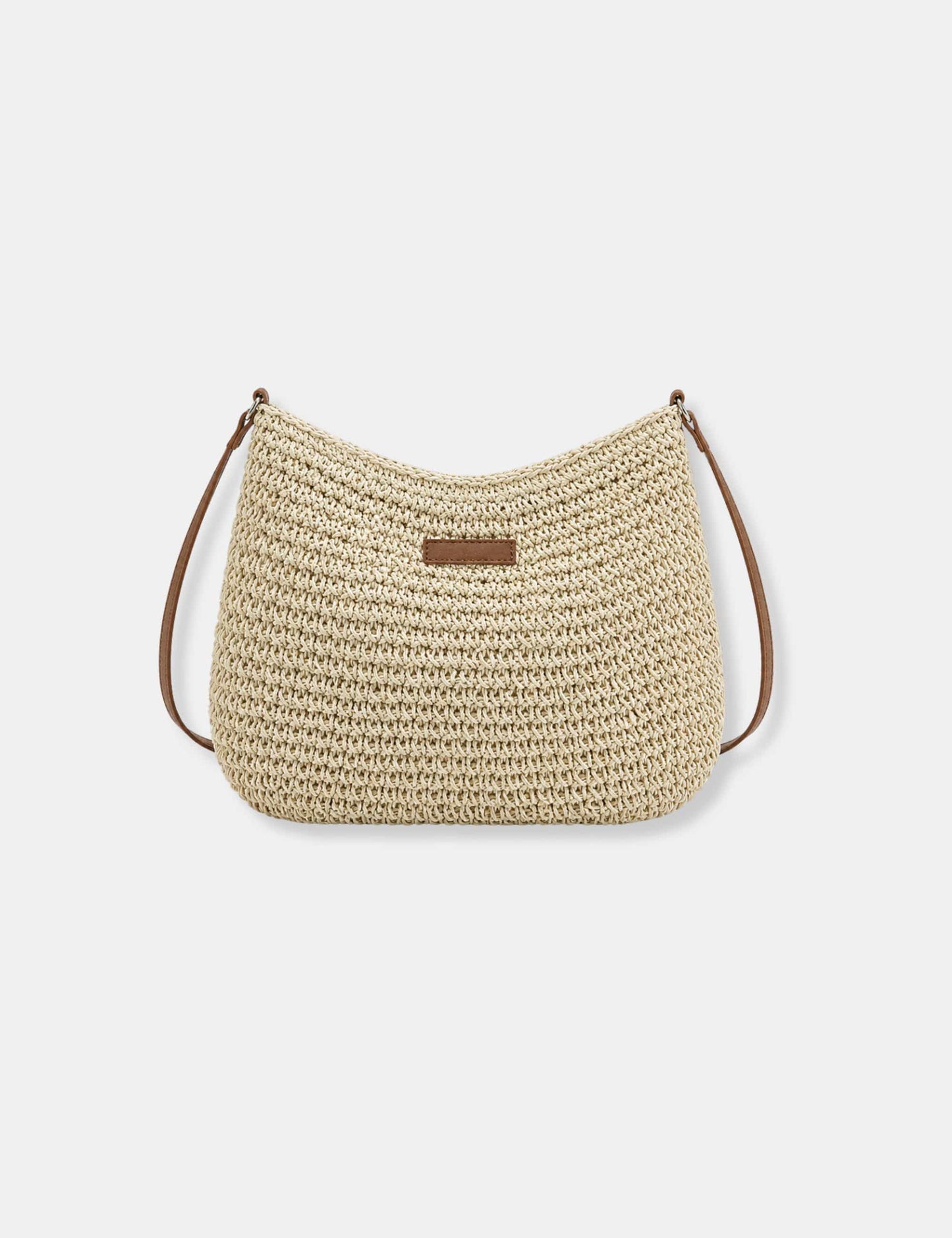 Sac à main en paille bandoulière