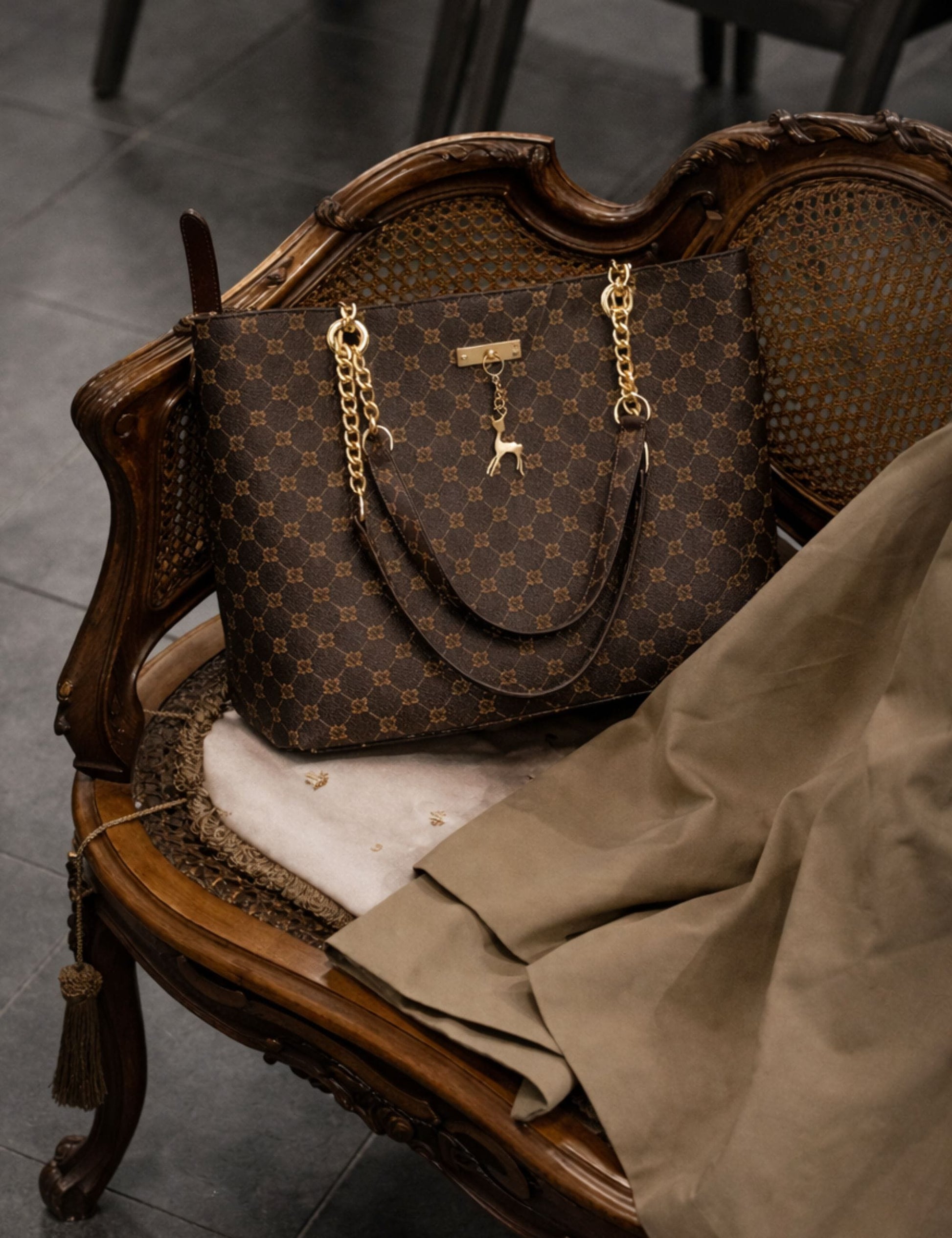 Sac à main en simili cuir