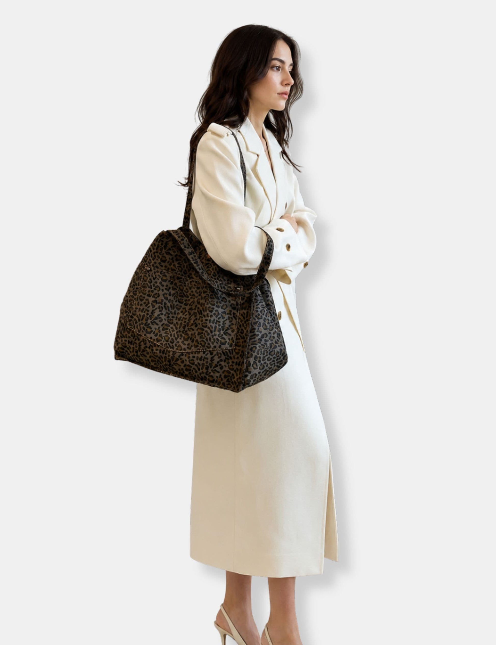 Sac à main femme léopard