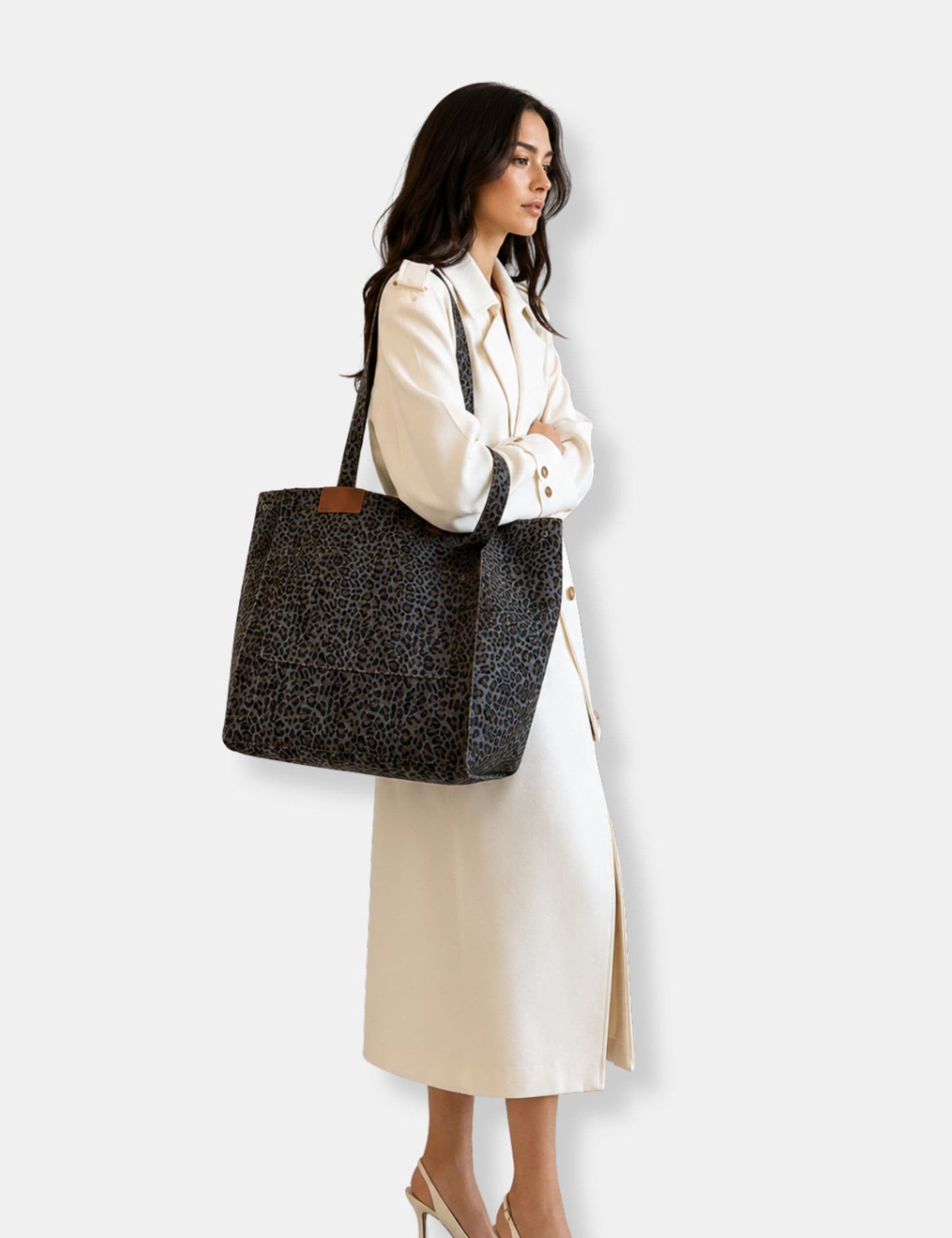 Sac à main femme léopard