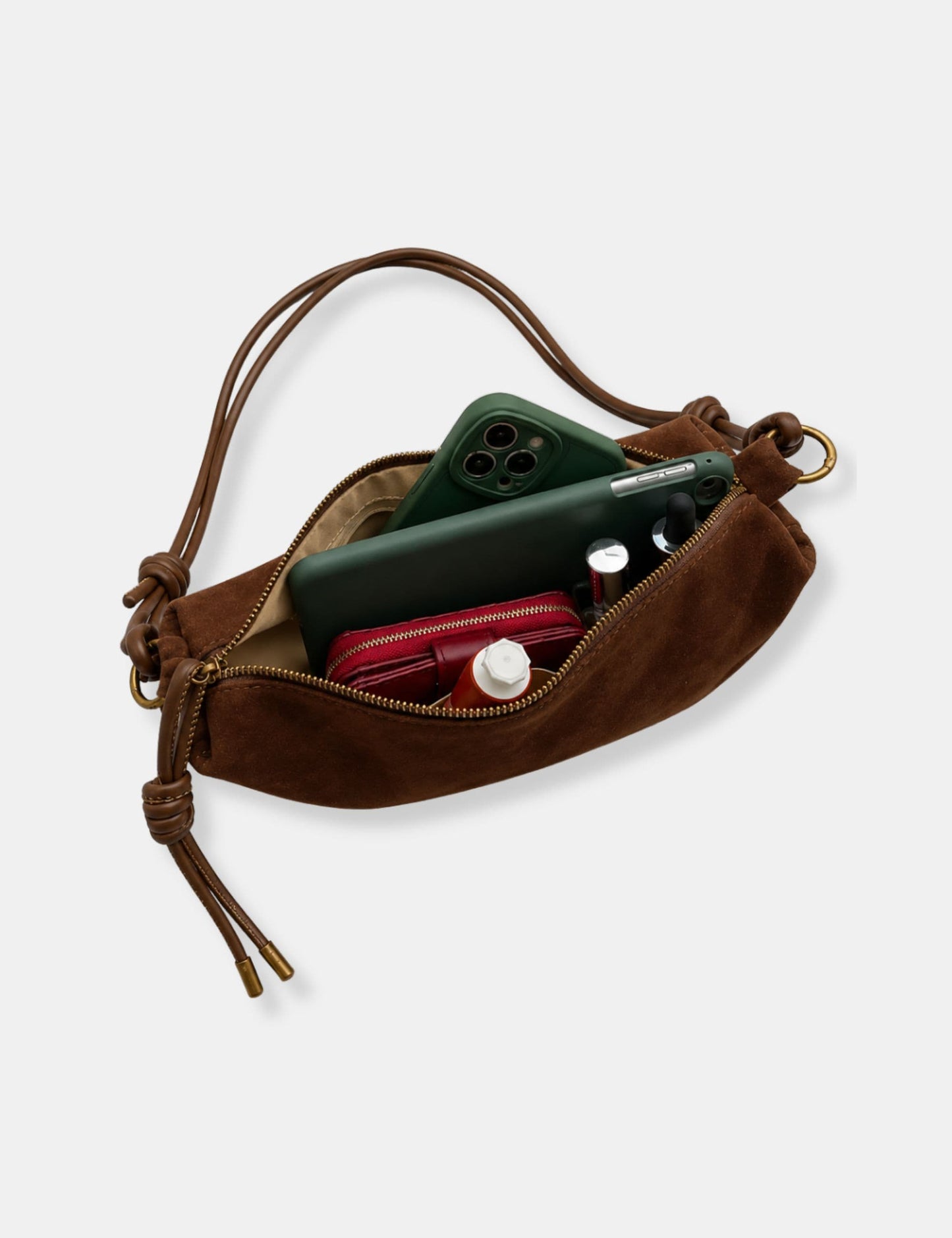 Sac à main forme banane