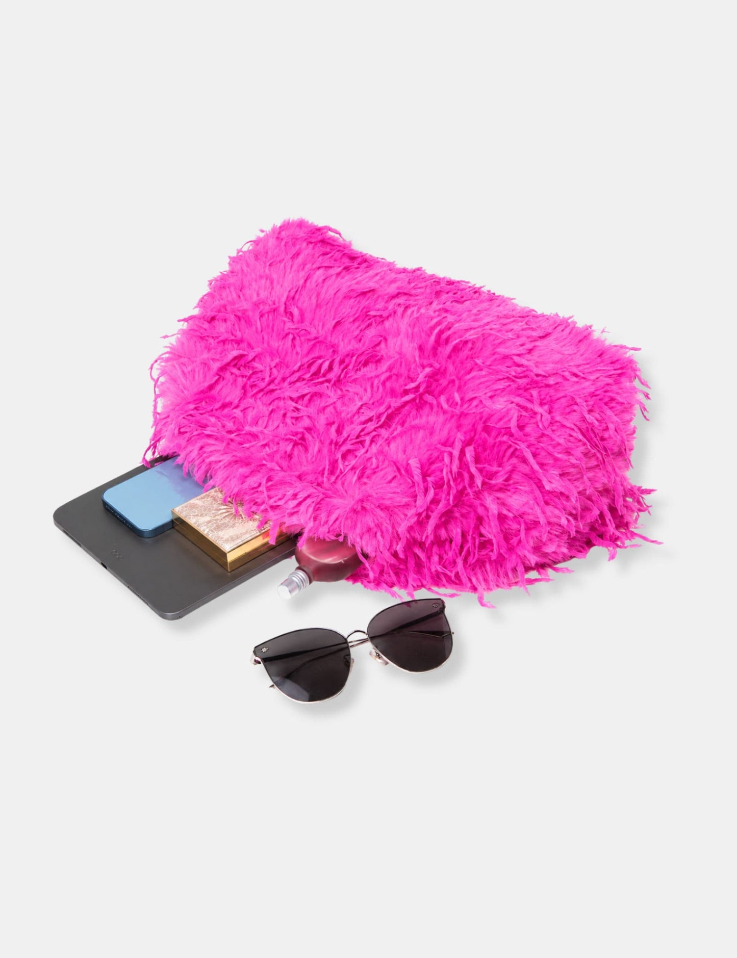 Sac à main fourrure femme