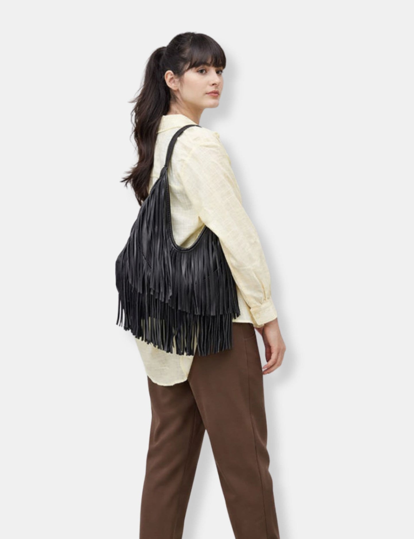 Sac à main frange