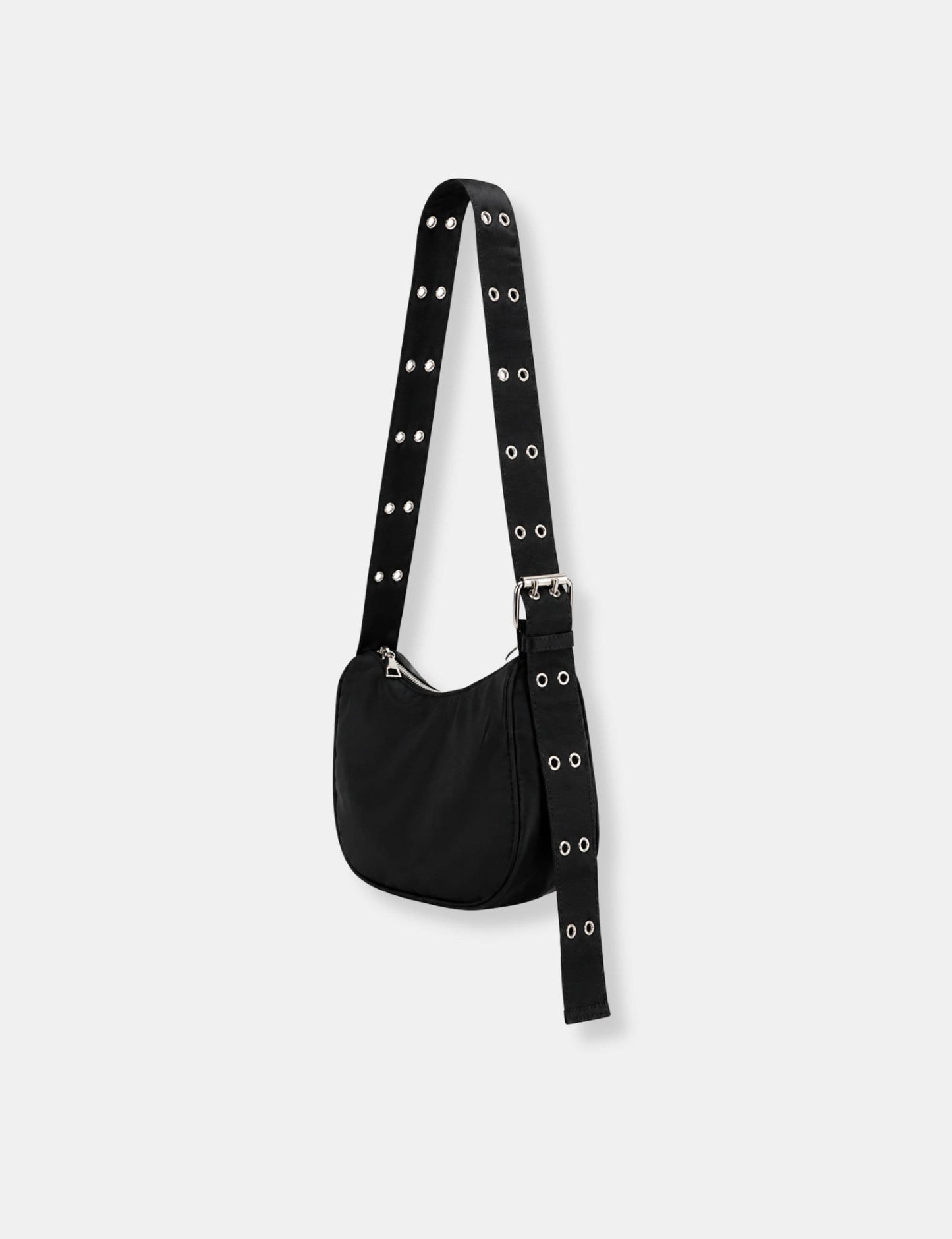 Sac à main noir en bandoulière