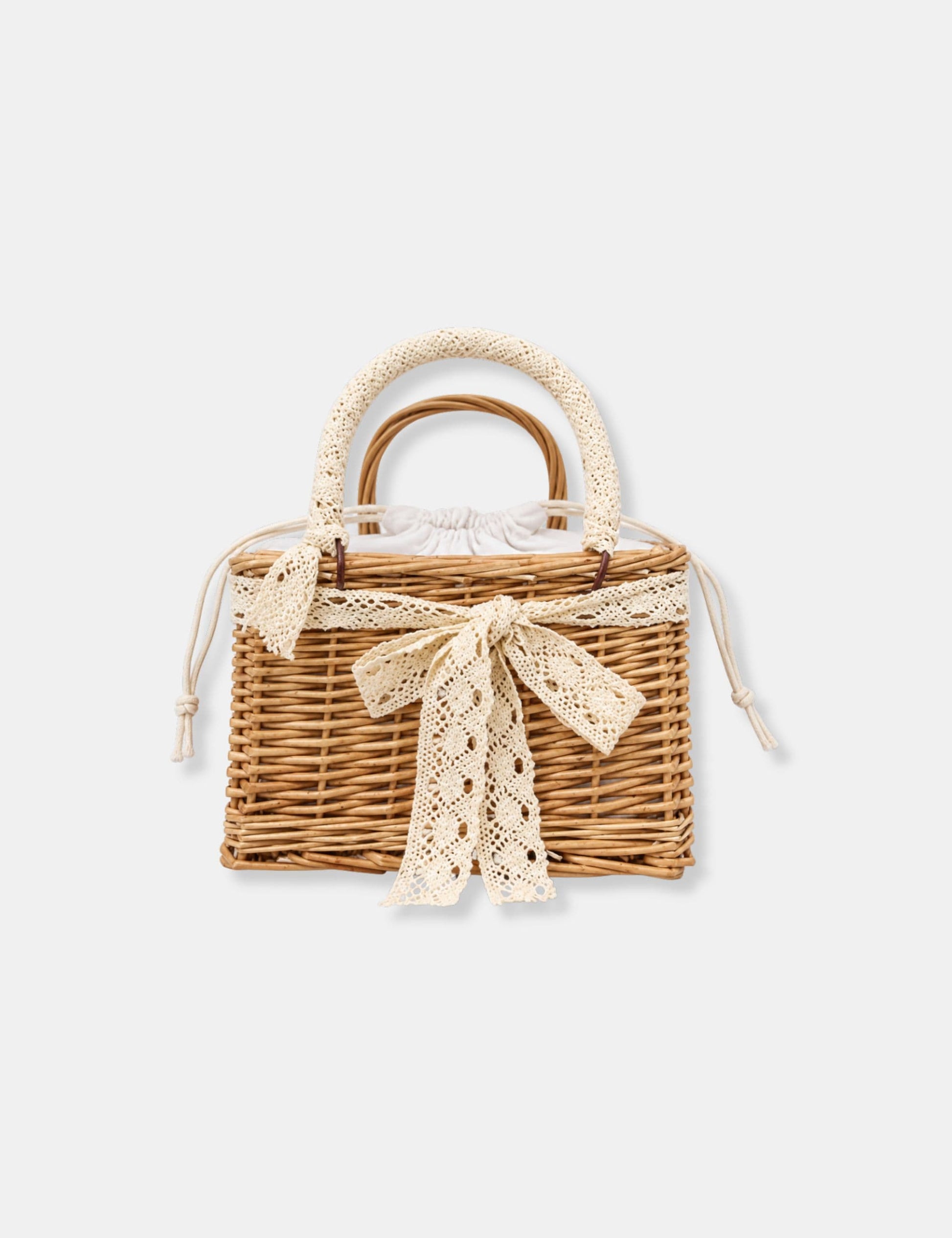 Sac à main rotin