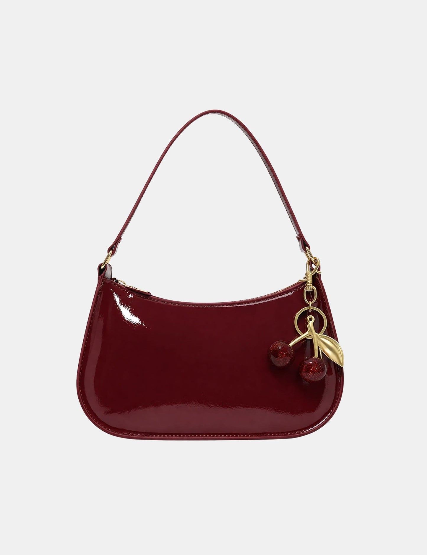 Sac à main rouge cerise