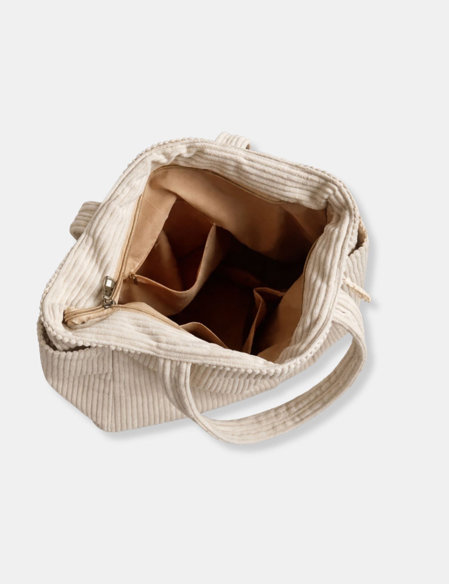 Sac à main velours côtelé