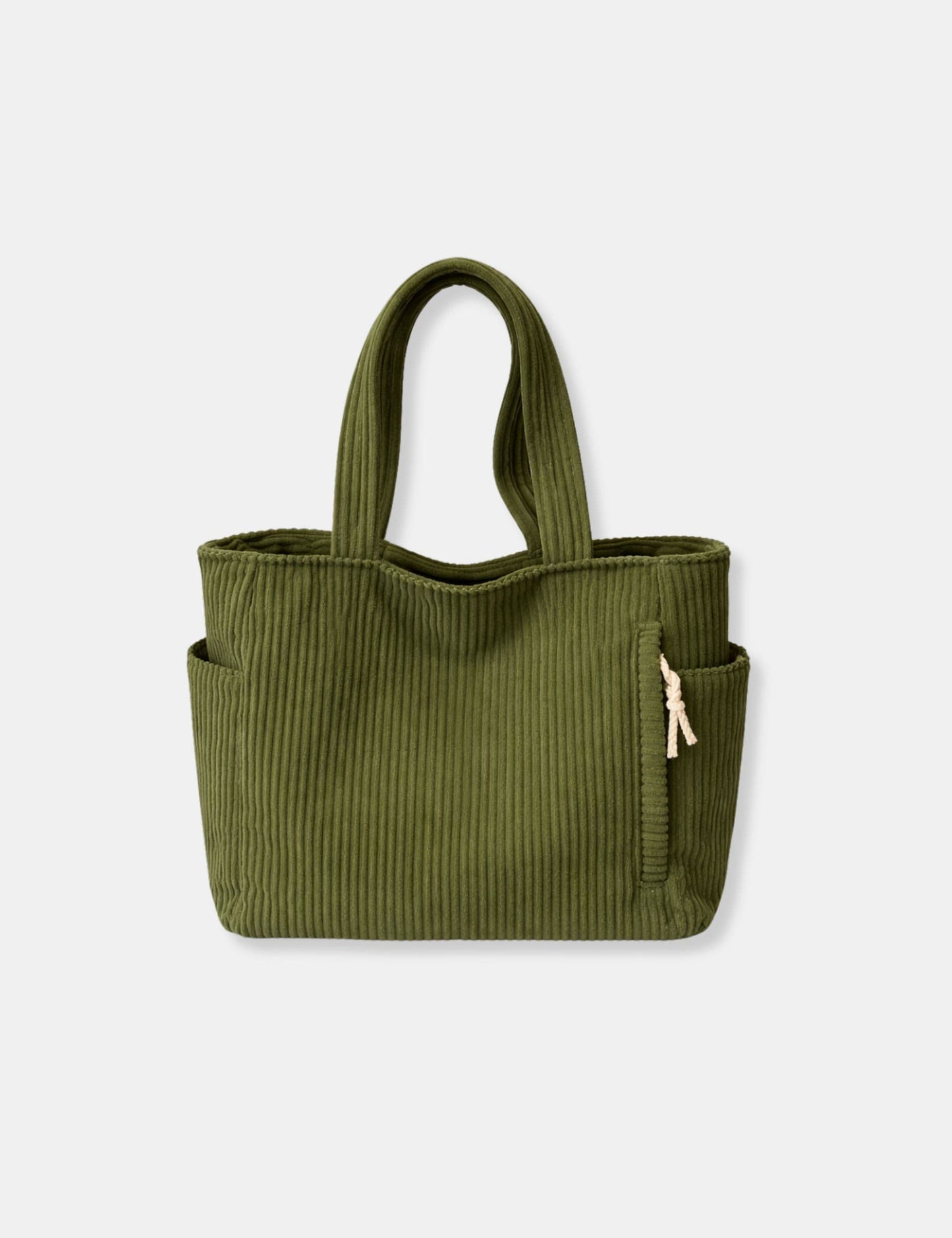 Sac à main velours côtelé