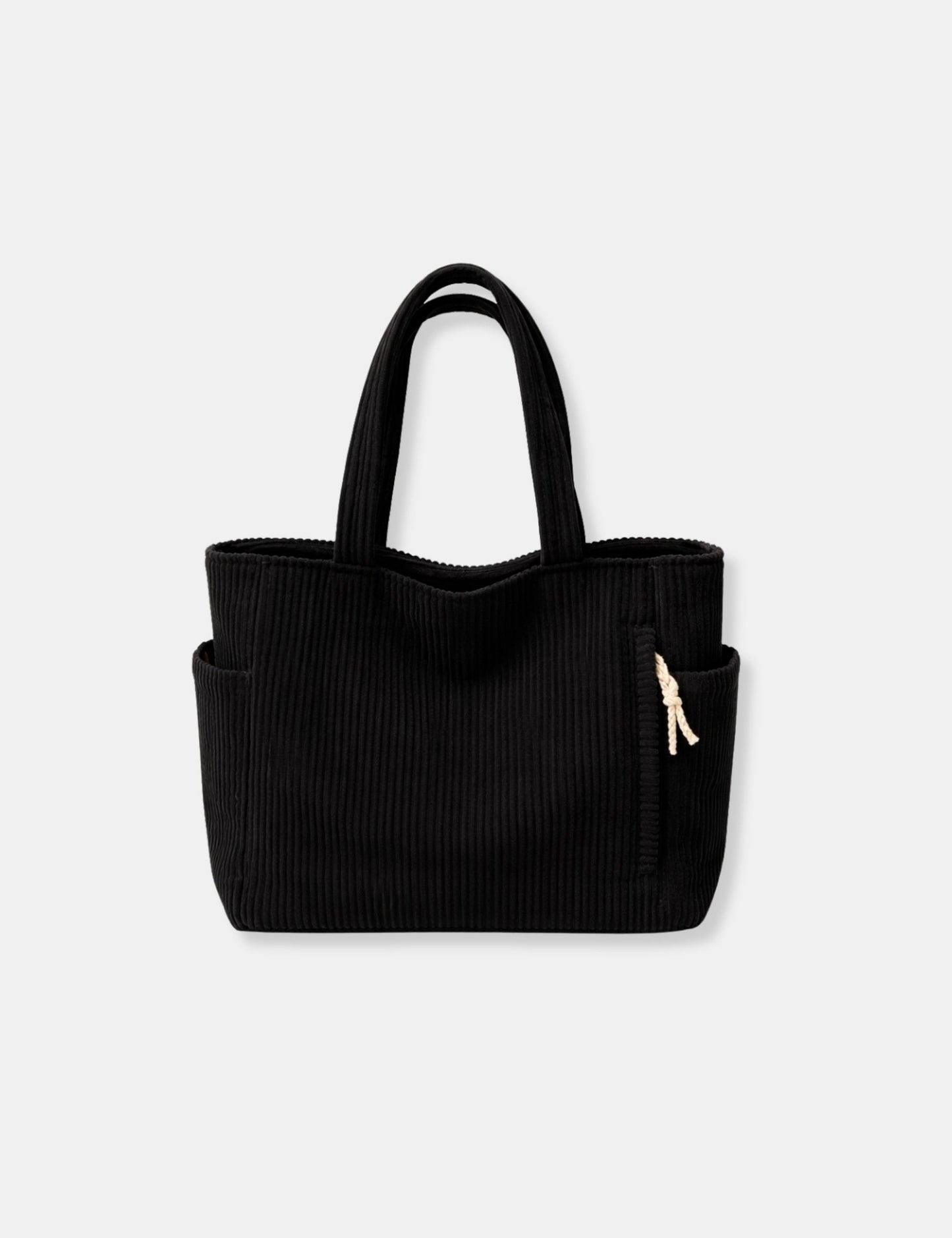 Sac à main velours côtelé