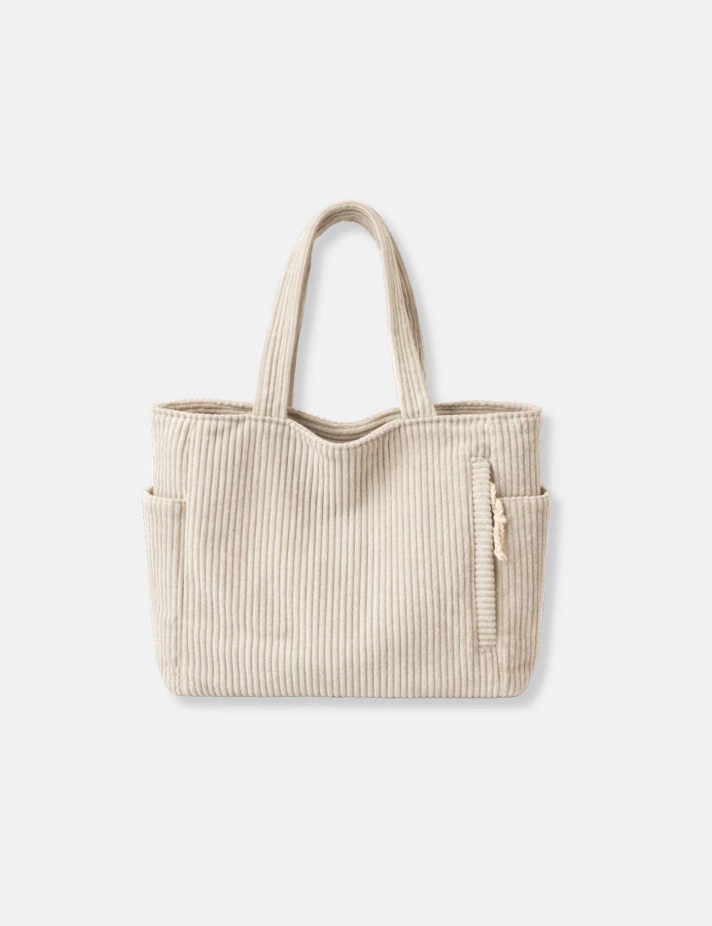 Sac à main velours côtelé
