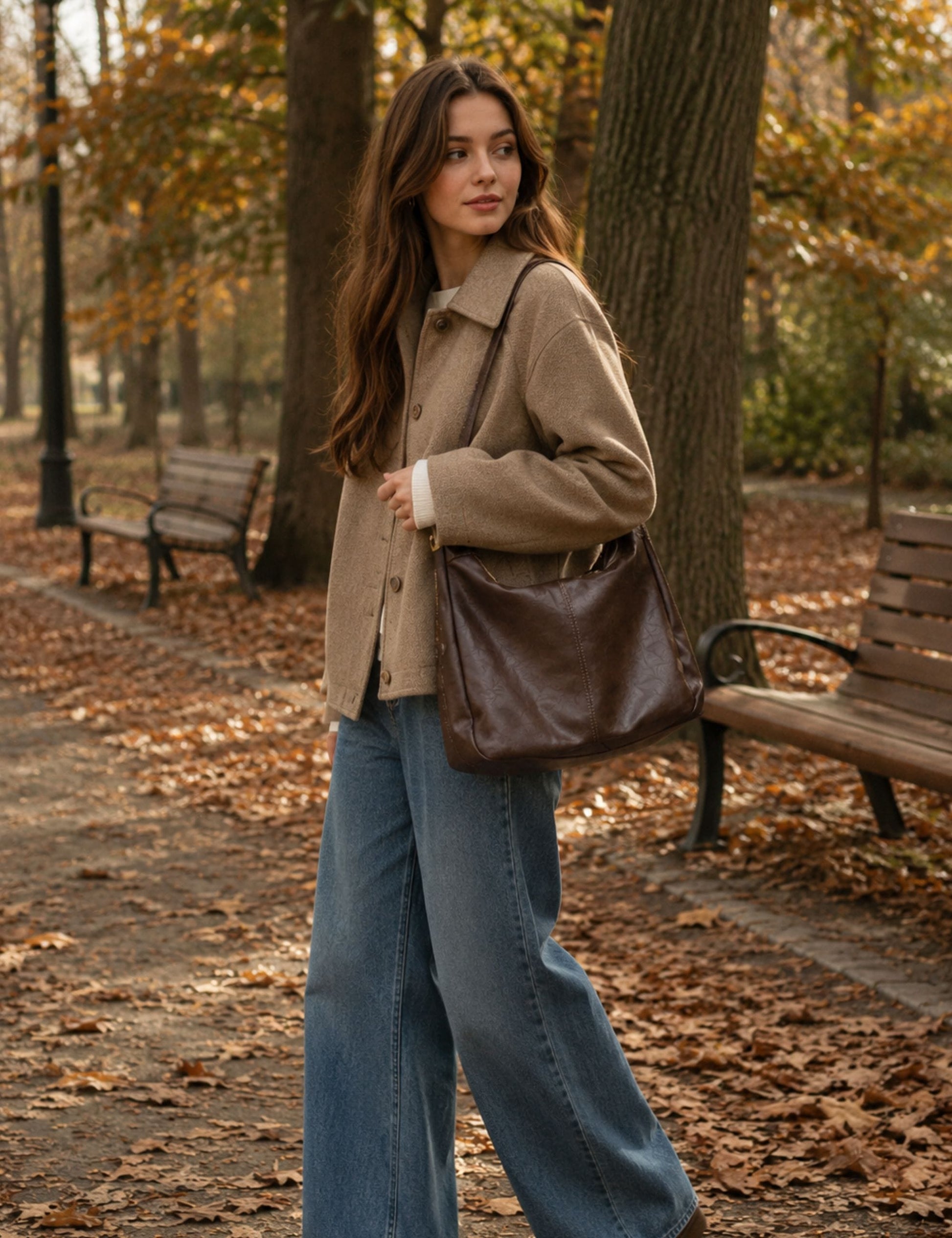 Sac bandoulière cuir femme 