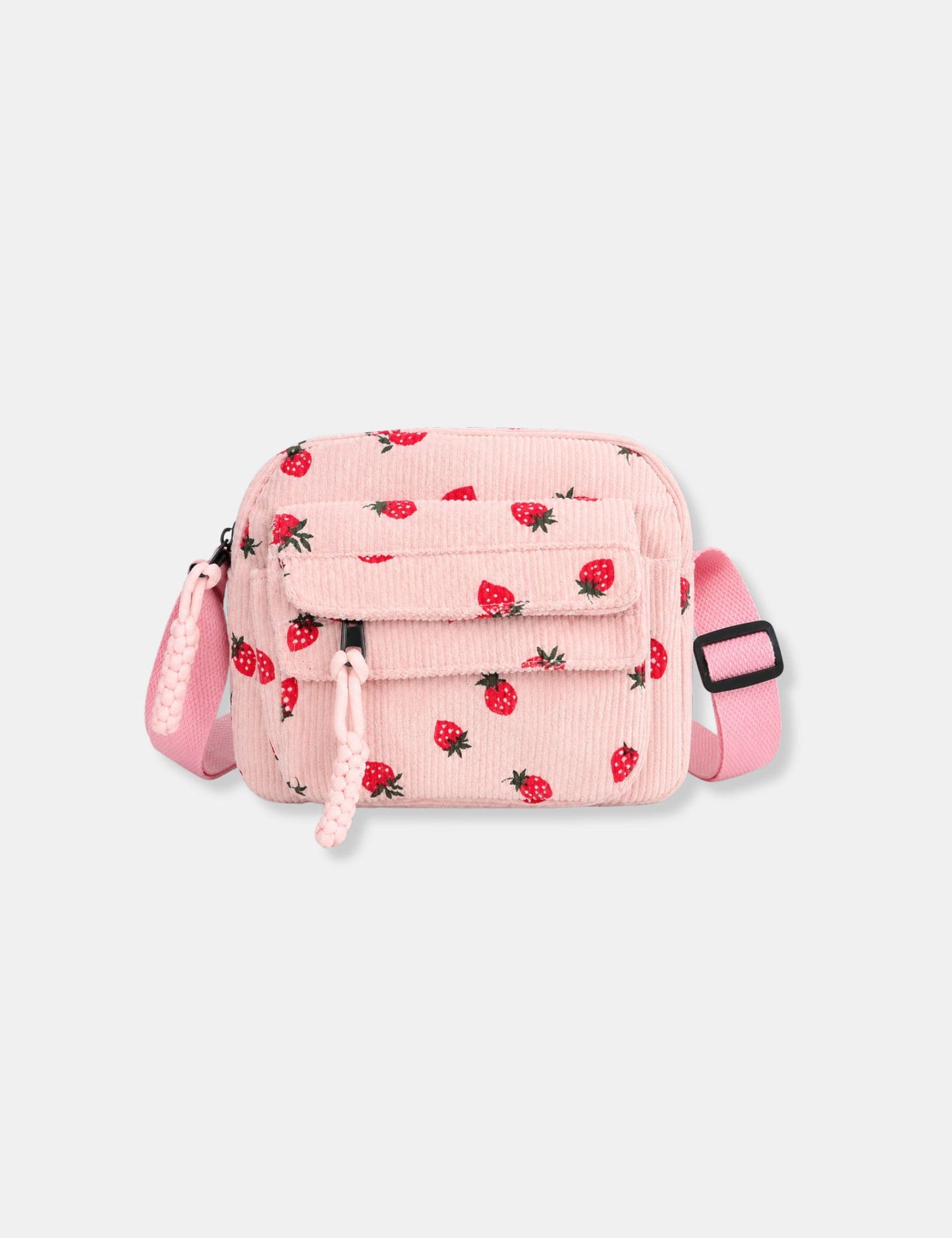 Sac bandoulière velours côtelé