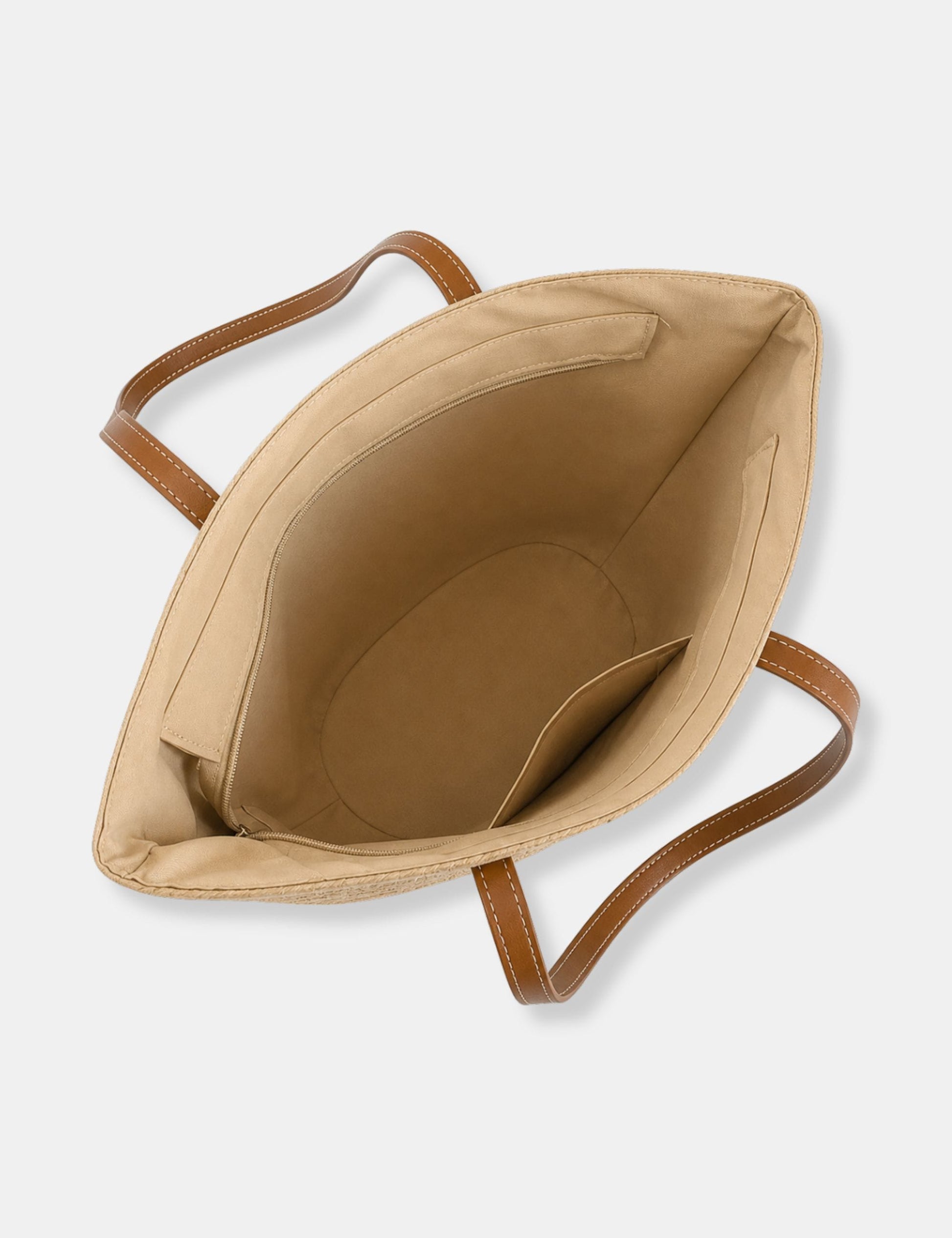 Sac cabas tressé