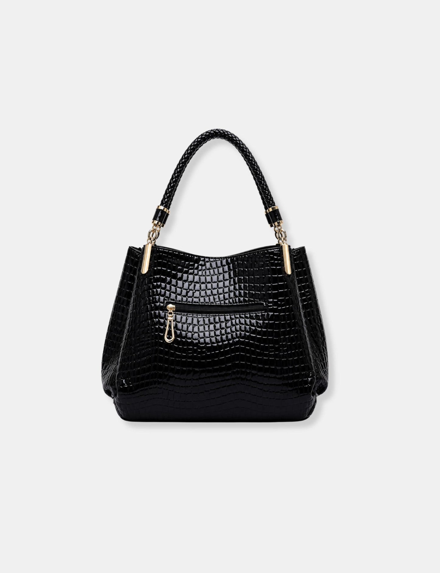 Sac croco noir