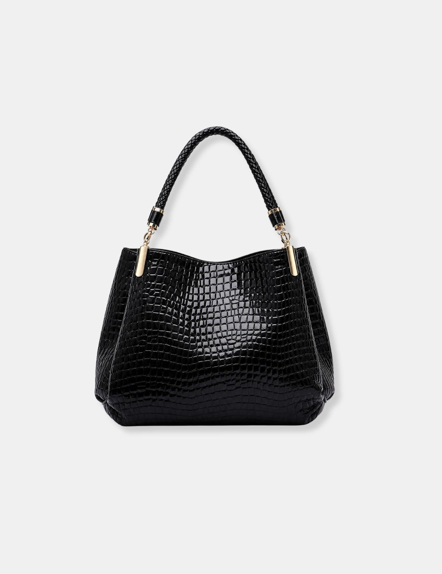 Sac croco noir