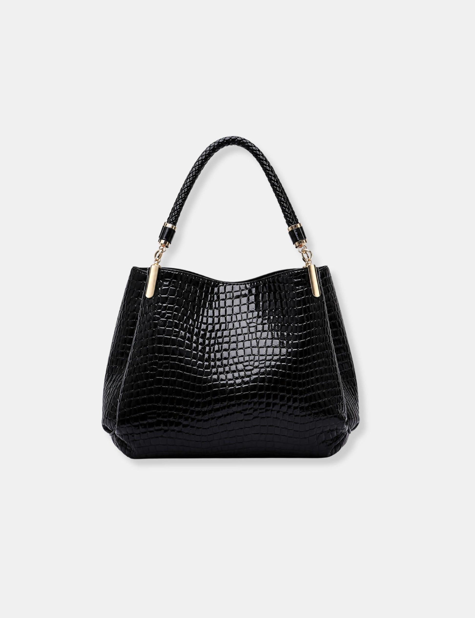 Sac croco noir