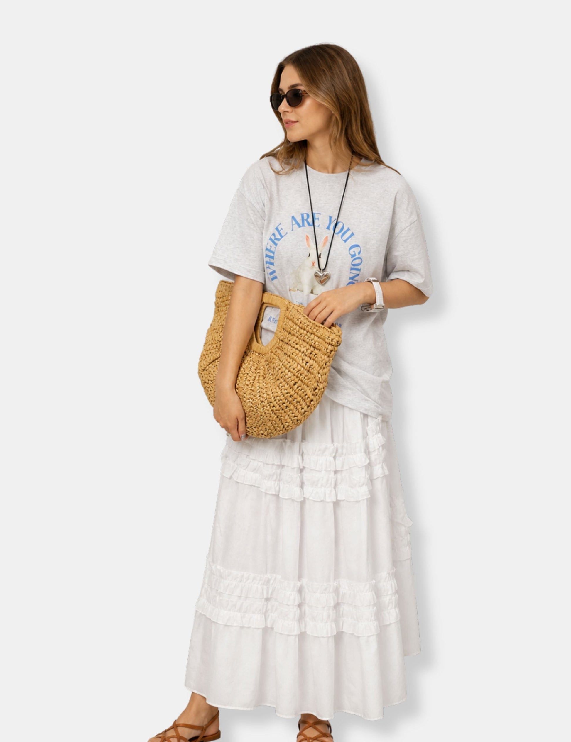 Sac en paille chic