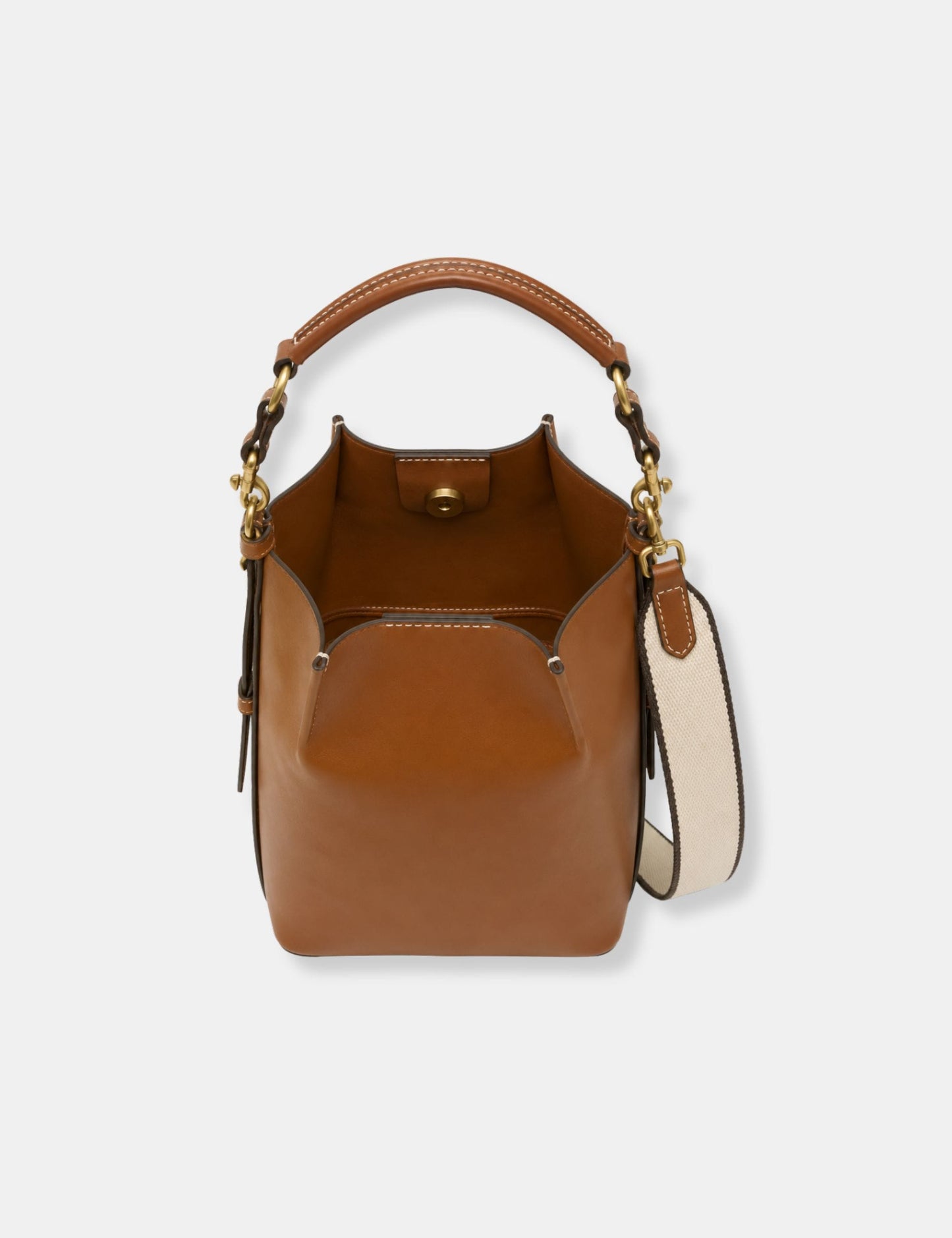 Sac seau cuir