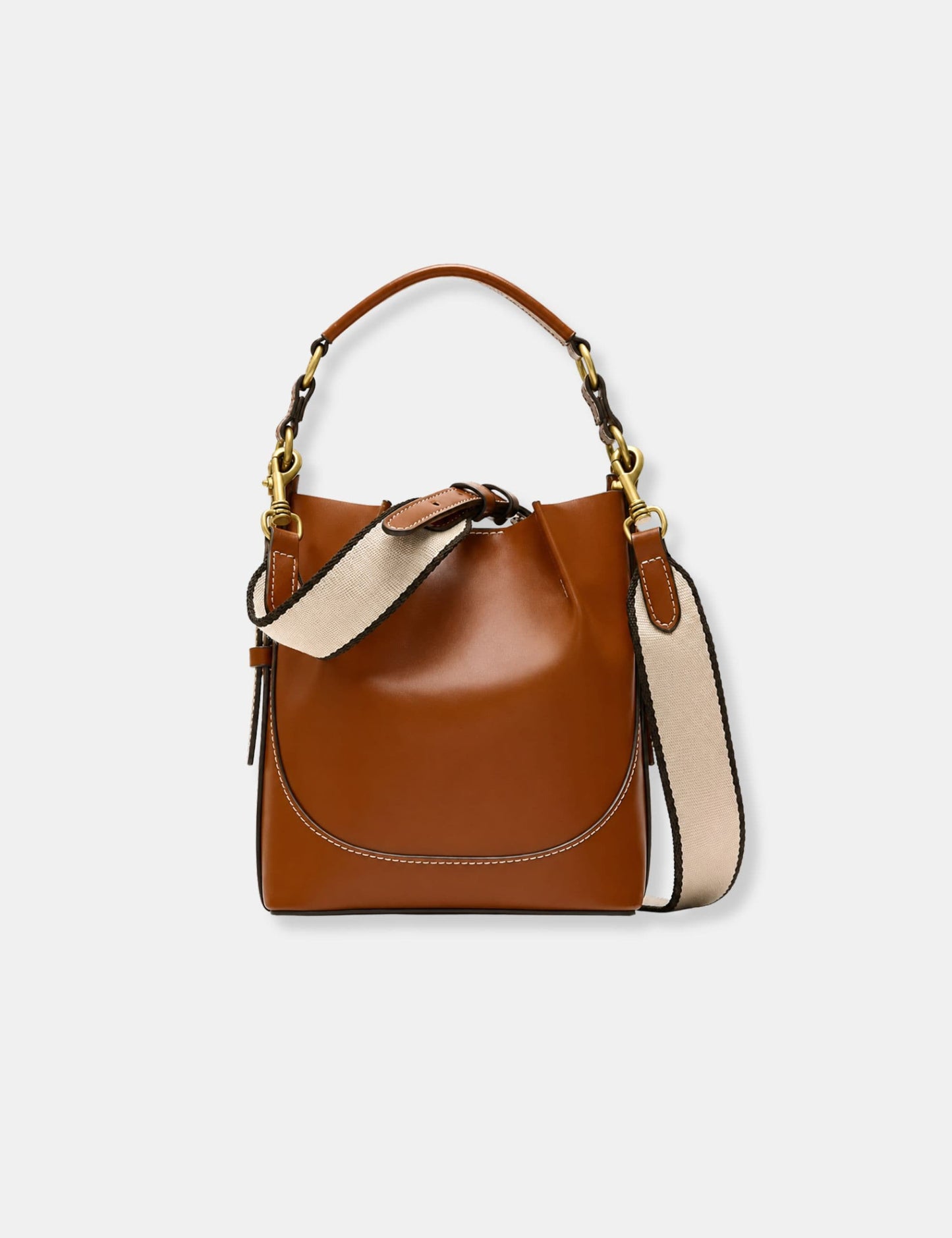 Sac seau cuir
