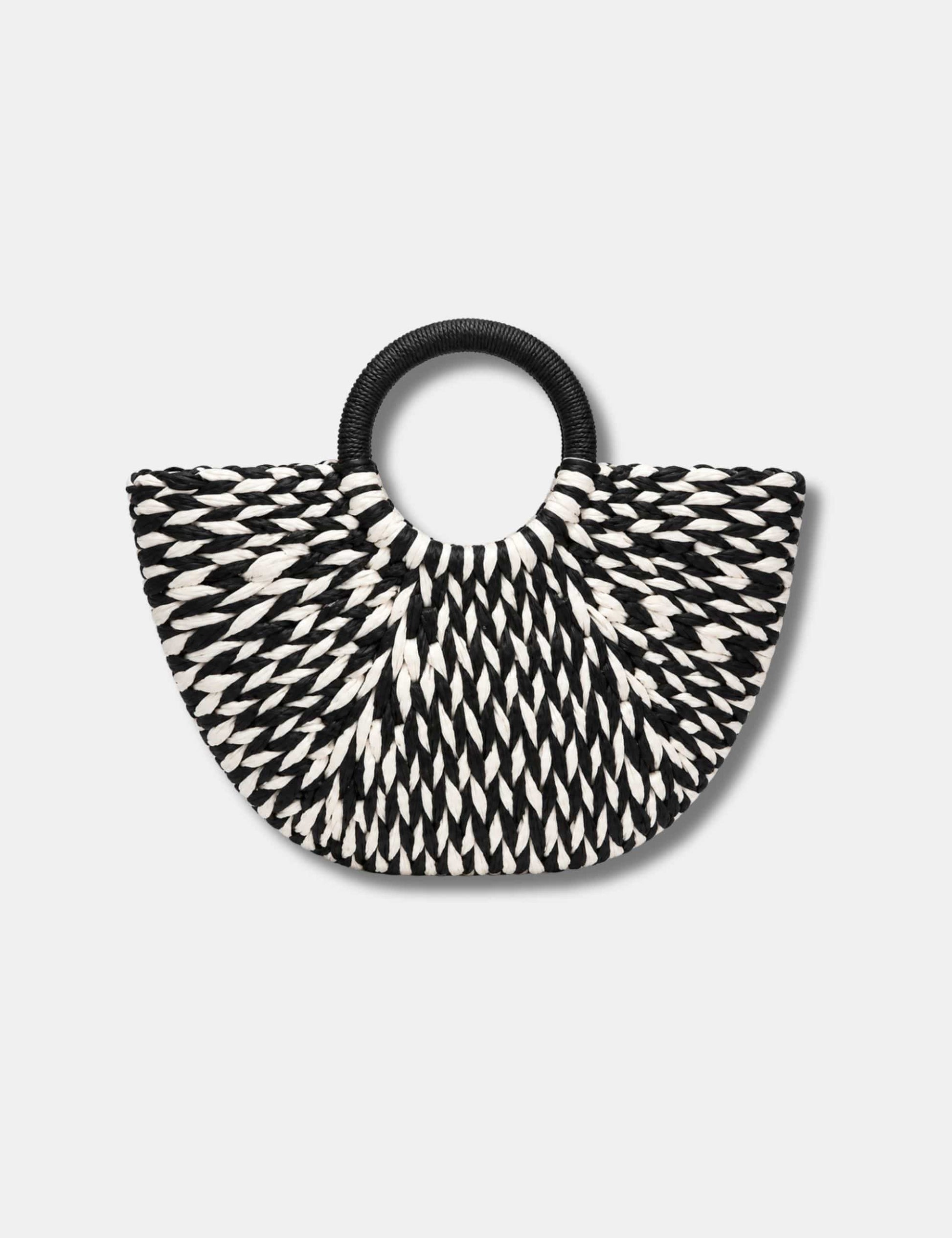 Sac tressé paille