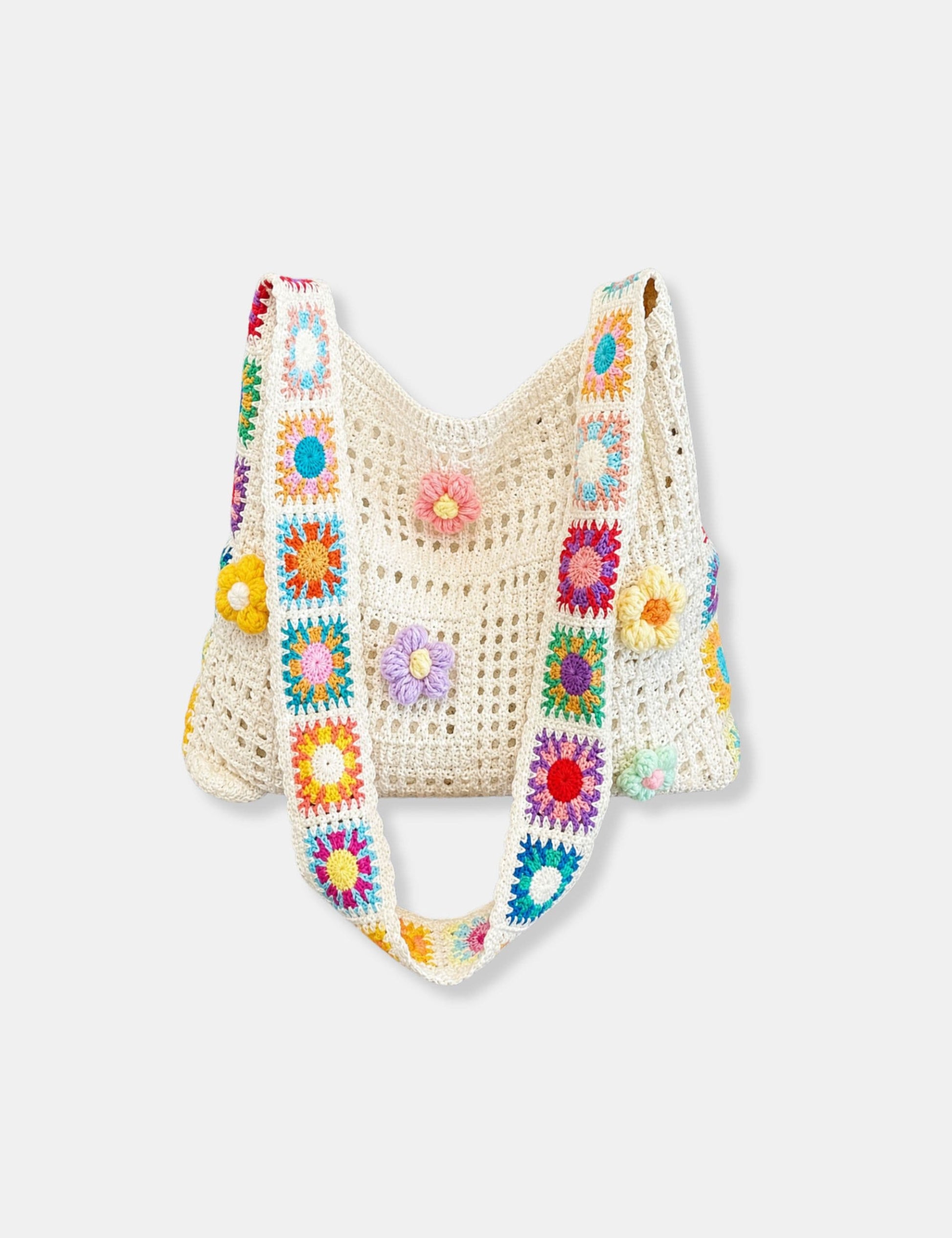 Tote bag fleuri