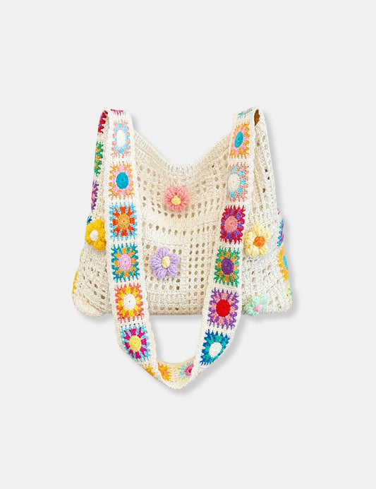 Tote bag fleuri