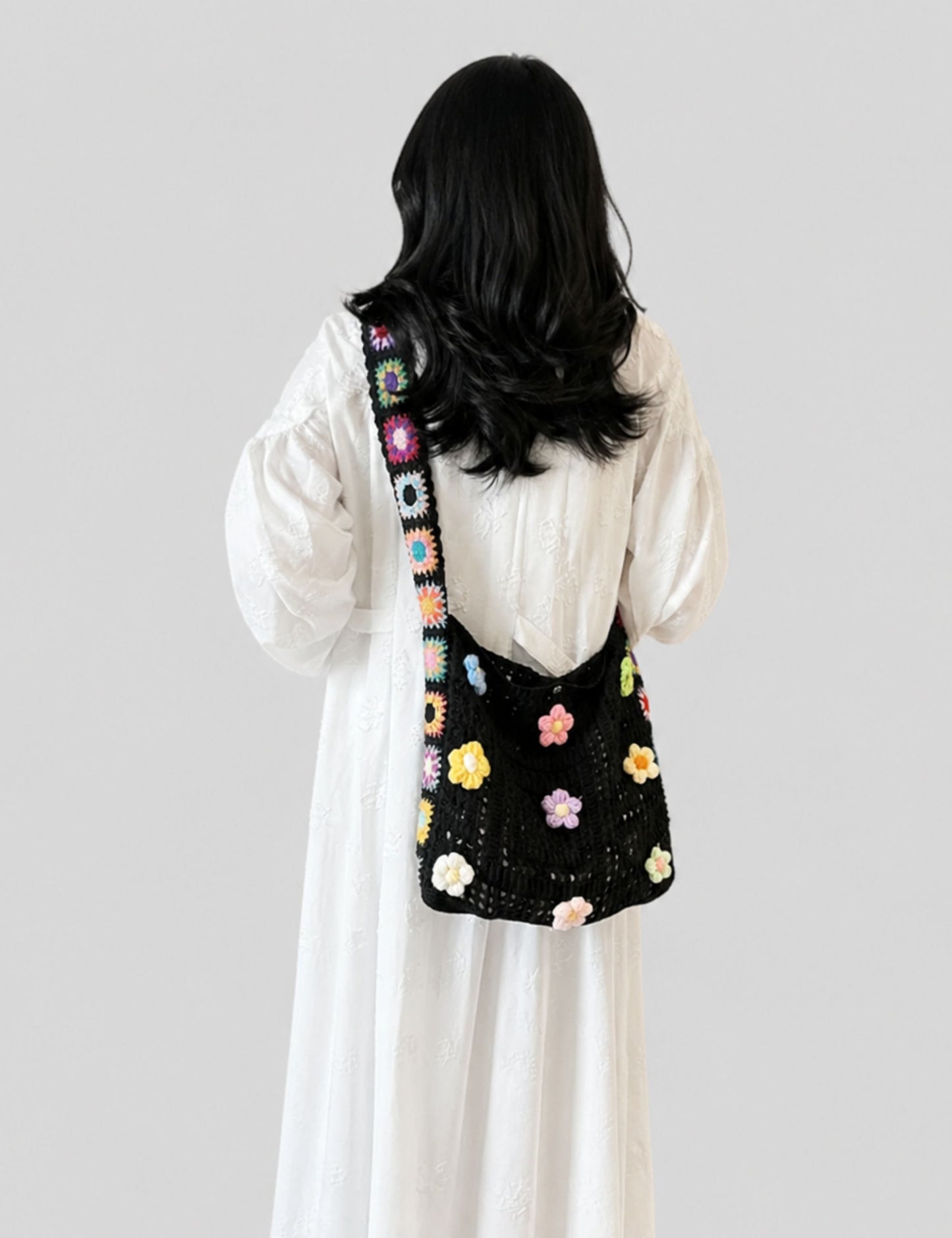 Tote bag fleuri